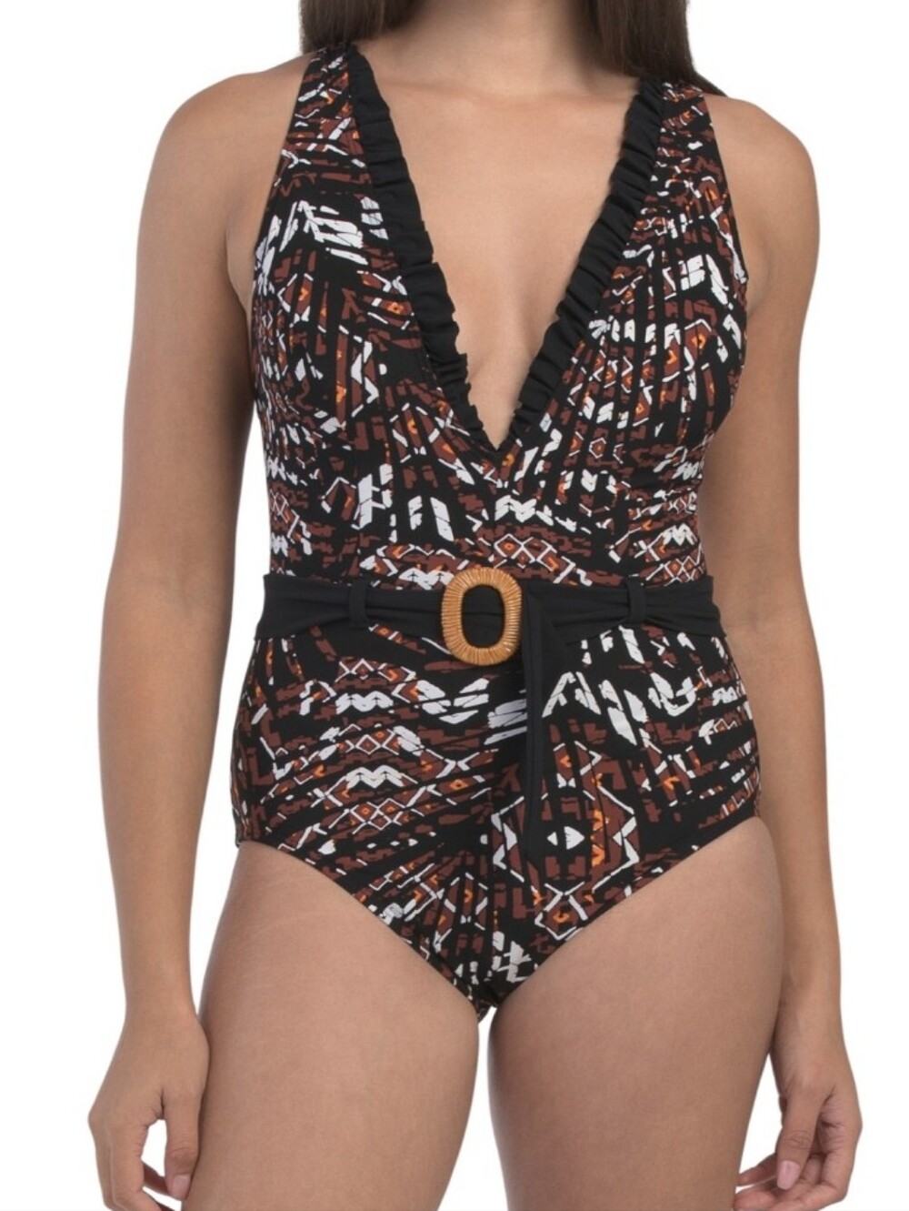 Blondee Cinched One Piece Swimsuit By Skinny Dippers NWT